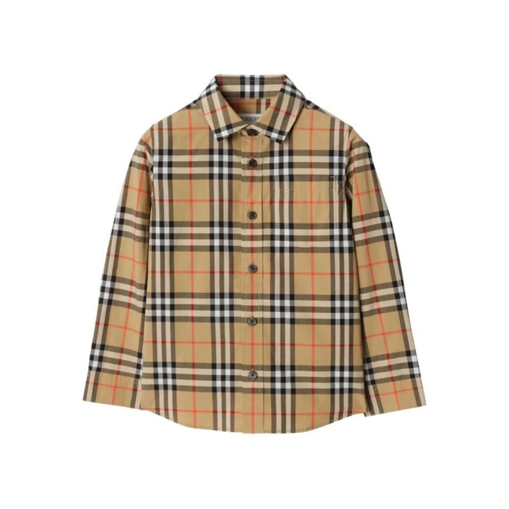 Check Cotton Shirt Women